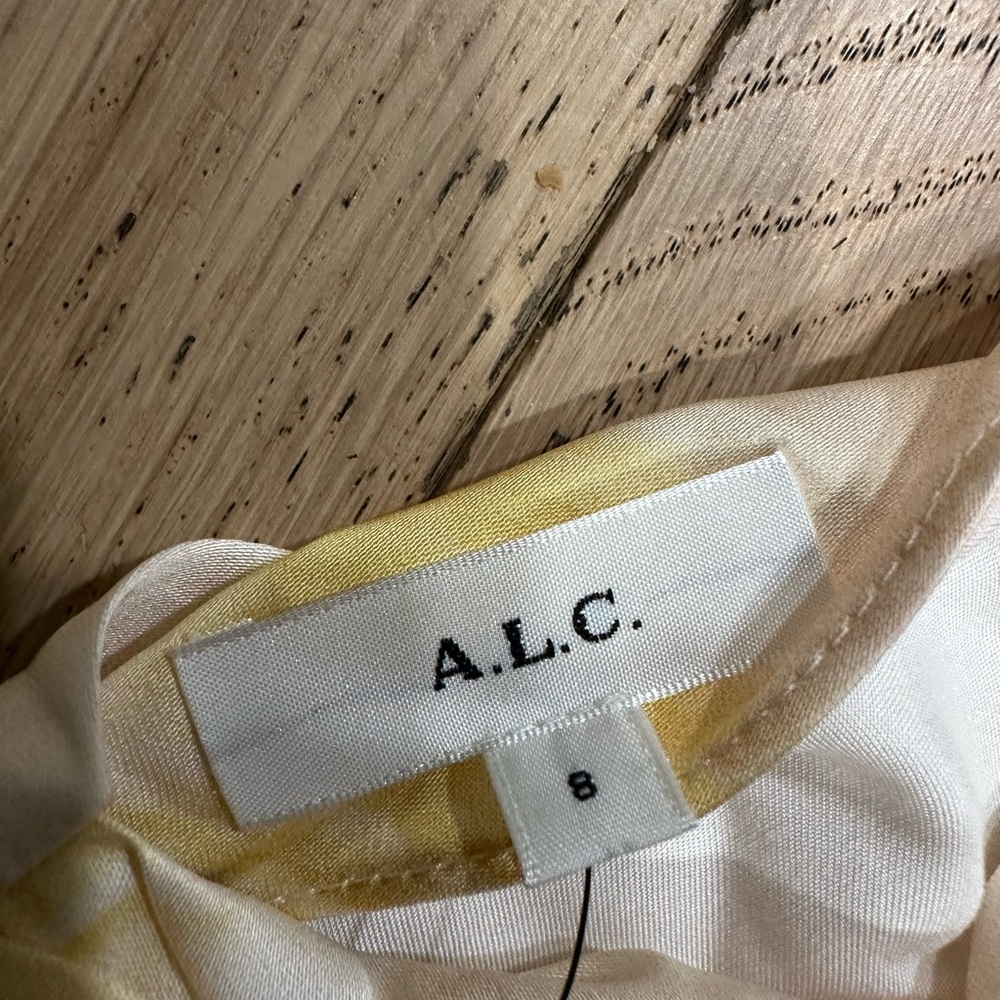 ALC Poppy Short Sleeve Ruched Minidress - Picture 3 of 5